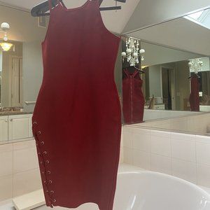 NBD x NAVEN Red Dress